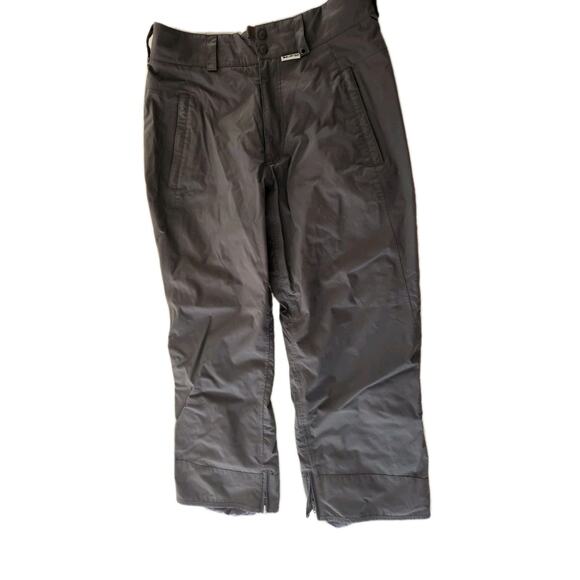 BURTON Men's Large Adjustable Waist Cargo Snowboarding Pants Gray Size Large - Picture 1 of 8